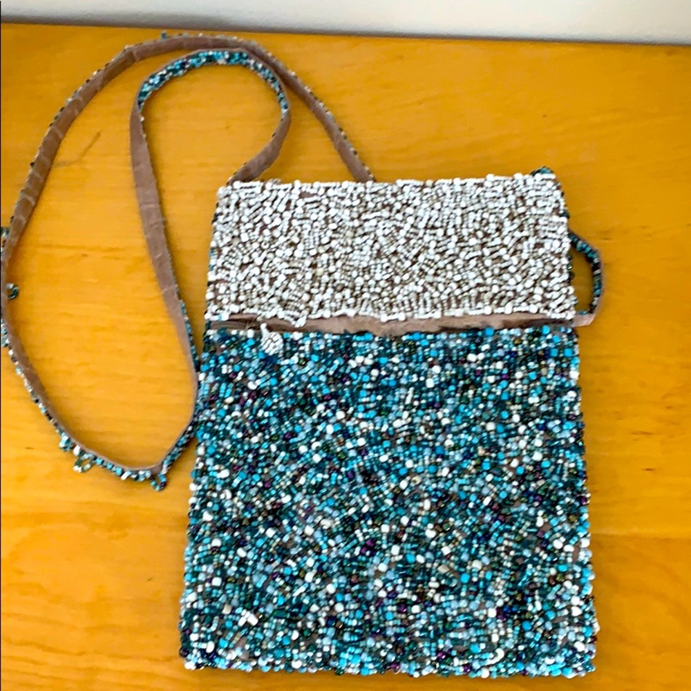 Beaded purse